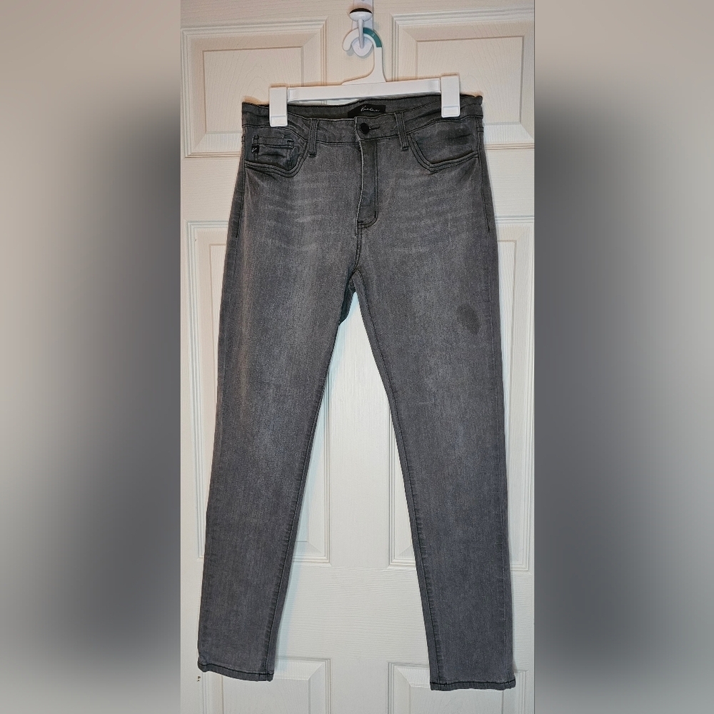 KanCan High Rise Gray Skinny Jeans Stretch Denim - Size 29